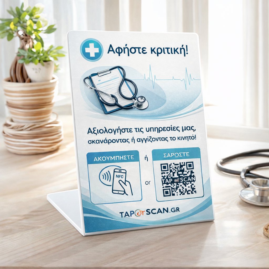 NFC STAND για γιατρούς
